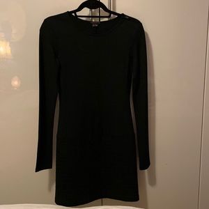 Black long sleeve Theory dress